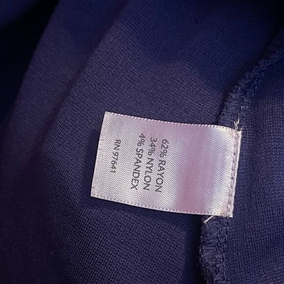 J.Jill blue Ponte tunic sz XL - Picture 5 of 5